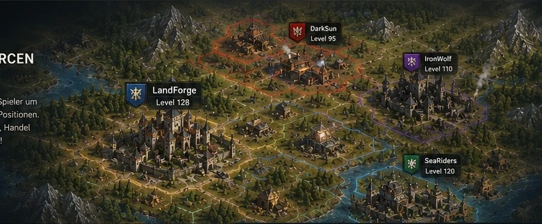 LandForge Weltkarte